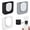 Black, Gray, White, variant on Gustave 3 Pcs Magnetic Remote Control Holder Wall Mount No-Drill Self-Adhesive Organizer Storage for TV, Fan, Air Conditioner Remotes