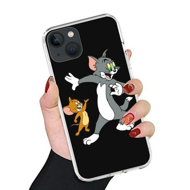 for iPhone XS Max Case, Cat and Mouse Soft Elegant Funny Mobile Phone Cover  for iPhone XS Max Phone Case 