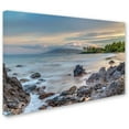 thumbnail image 2 of Trademark Fine Art 'Secret Beach Sunrise Maui' Canvas Art by Pierre Leclerc, 2 of 3