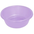 thumbnail image 4 of YBM Home Round Dish Wash Basin Dishpan for Washing Dishes, Plastic Portable Dish Tub Design for Camping and Multipurpose for Face Cleansing, 7 quarts, 1148-purple, 4 of 4