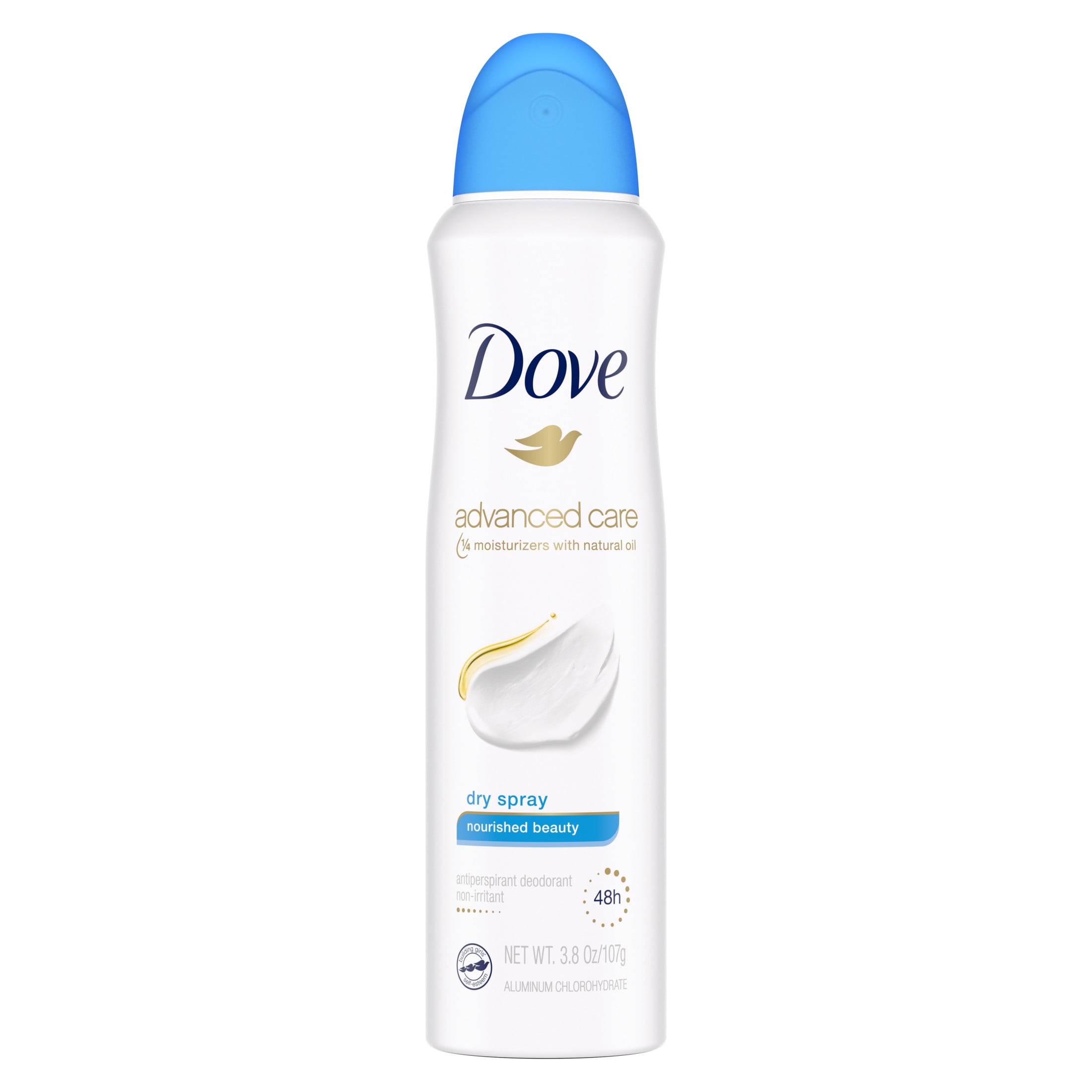 Underholde Slumber maling Dove Advanced Care Dry Spray Antiperspirant Deodorant Original Clean, 3.8  oz - Walmart.com