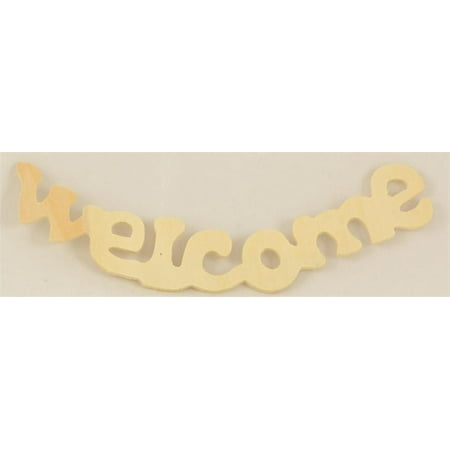 Package Of 50, Welcome Sign 6.5 