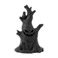 thumbnail image 3 of Figura decorativa de fantasma de Halloween, lámpara de 10 x 7,5 x 16 cm, escultura de plástico con iluminación decorativa, 3 of 9