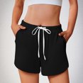 thumbnail image 2 of Tumotour Athletic Shorts For Women Running Workout Gym Short High Waisted With Pocket Summer Tennis Shorts Drawstring Side Pockets For Casual Wear, 2 of 8