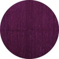 thumbnail image 1 of Ahgly Company Indoor Round Abstract Pink Contemporary Area Rugs, 5' Round, 1 of 4