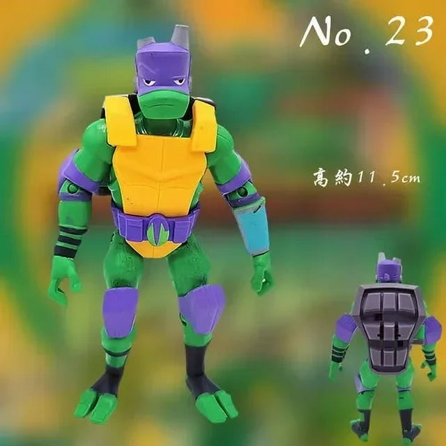 Playmates Mutant s Action Figure Raphael Donatello Joints Movable Table Ornaments Model Toy Kids Gifts