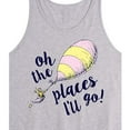 thumbnail image 2 of Dr. Seuss - Oh The Places I'll Go Balloon - Men's Jersey Tank Top, 2 of 5