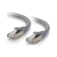thumbnail image 4 of C2G 9ft Cat6 Snagless Shielded (STP) Ethernet Network Patch Cable - Gray - patch cable - 9 ft - gray, 4 of 5