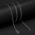 thumbnail image 2 of 18 inch Link Chain 925 Sterling Silver Jewelry DGC1037, 2 of 6