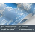 thumbnail image 4 of Blue Sky White Cloud Custom Mural- Natural Scenery Mural, Modern Large Murals For Living Room Bedroom, Blue Sky Murals For Nursery 98.4"W x 68.9"H (Not Peel and Stick), 4 of 6