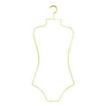 thumbnail image 1 of simhoa Body Shape Display Hangers Hanging for Swimsuits Scarves Aureate, 1 of 8