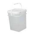 thumbnail image 3 of Cubo cuadrado para almacenamiento de alimentos, práctico, resistente, portátil, versátil con asa, cubo de pintura para pintura del hogar y la cocina 13L, 3 of 8