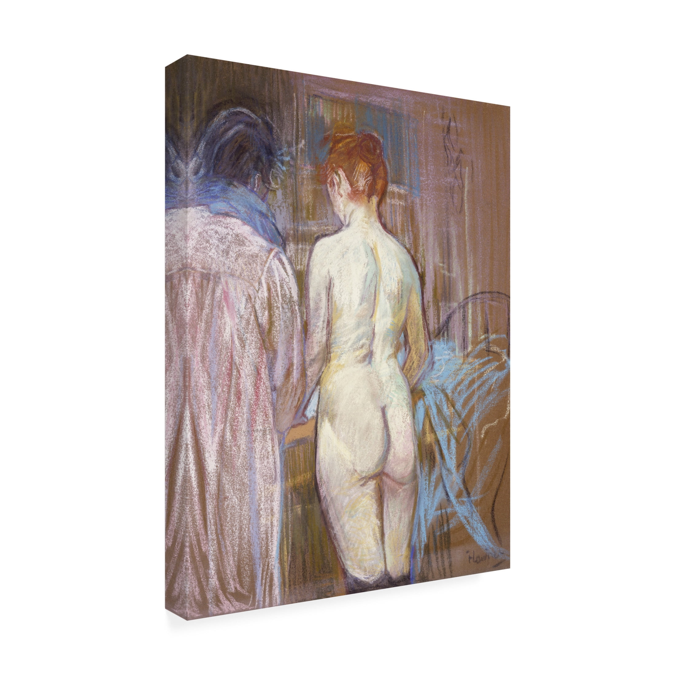Trademark Fine Art Pictufy   Women1893a1895 Canvas Wall Art