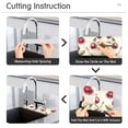 thumbnail image 5 of Yayeee Faucet Mat for Kitchen Sink 30" Diatomite Long Splash Guard Pad, Cute Cherry, 5 of 7