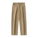 thumbnail image 3 of Pantalones holgados de seda helada con abertura para hombre: color liso, cintura media, diseño drapeado, para el día a día/ocasionales (M-XXXXL), 3 of 8