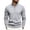 05#Light Gray, variant on Men's Quarter Zip Up Pullover Slim Fit Lightweight Mock Neck Long Sleeve Sweaters