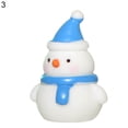 thumbnail image 2 of Jiaroswwei Christmas Gift Box Figurine Lovely Xmas Snowman Micro Landscape Ornament Resin Miniature Toy for Party, 2 of 8