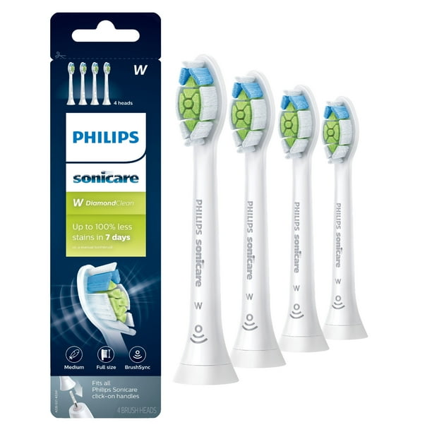 Philips Sonicare Diamondclean Replacement Toothbrush Heads, HX6064/65