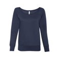 thumbnail image 2 of BELLA + CANVAS Women’s Sponge Fleece Wide Neck Sweatshirt, 2 of 3