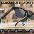 thumbnail image 6 of 2025 Wireless Smart Glasses with Touch Control, Built-in Mic, HD Audio, Wireless & Rechargeable for Office, Outdoor, Sports, Driving, 6 of 6