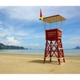 thumbnail image 3 of Anonymous 13x12 Black Modern Framed Museum Art Print Titled - Lifeguard Observation Tower, Color, 3 of 5