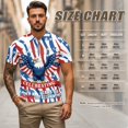 thumbnail image 6 of Aplkyhs Matching Couple Sport Shirts 250th Anniversary Patriotic Quarter Zip Matching Golf Shirts for Couple Lightweight Mens Hawaiian Shirt Moisture Wicking Suitable for Outdoor Sports, 6 of 6