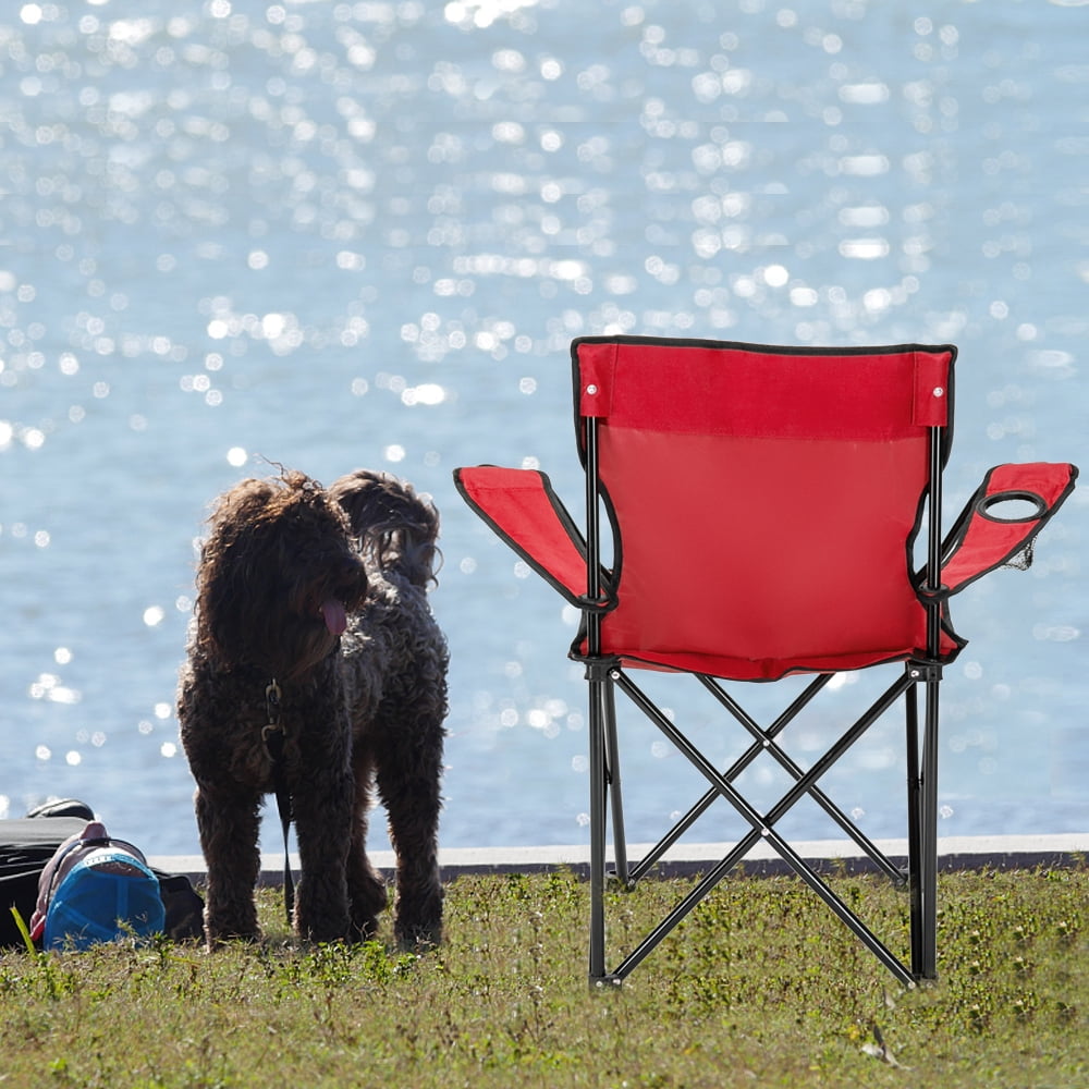 Small Camp Chair Red