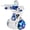 Blue, variant on Dammyty Robot Toy for Kids, Intelligent Electronic Walking Dancing Singing Robot Toys with 360° Spinning and Lights for Boys Girls