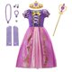 thumbnail image 4 of Disney vestido de princesa para niñas, disfraz de Rapunzel, Blancanieves, Cenicienta, Aurora, fiesta de cumpleaños, Carnaval, Halloween, 4 of 5