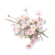 thumbnail image 1 of 20X flor artificial Injueey planta falsa decoración de boda DIY Prop artesanía Color brillante Margarita Flores artificiales Rosa, 1 of 6