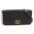 thumbnail image 1 of Pre-Owned Valentino Women's Black Crossbody Shoulder Bag with Chain (2W2P0Y63SNP), 1 of 8