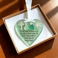 thumbnail image 5 of Bwiyojiz Home Decor Christmas Decorations Hanging Ornaments Heart-shaped Sea Glass Friendship Decoration Handmade Heart Souvenir, Gifts for Mom, 5 of 9