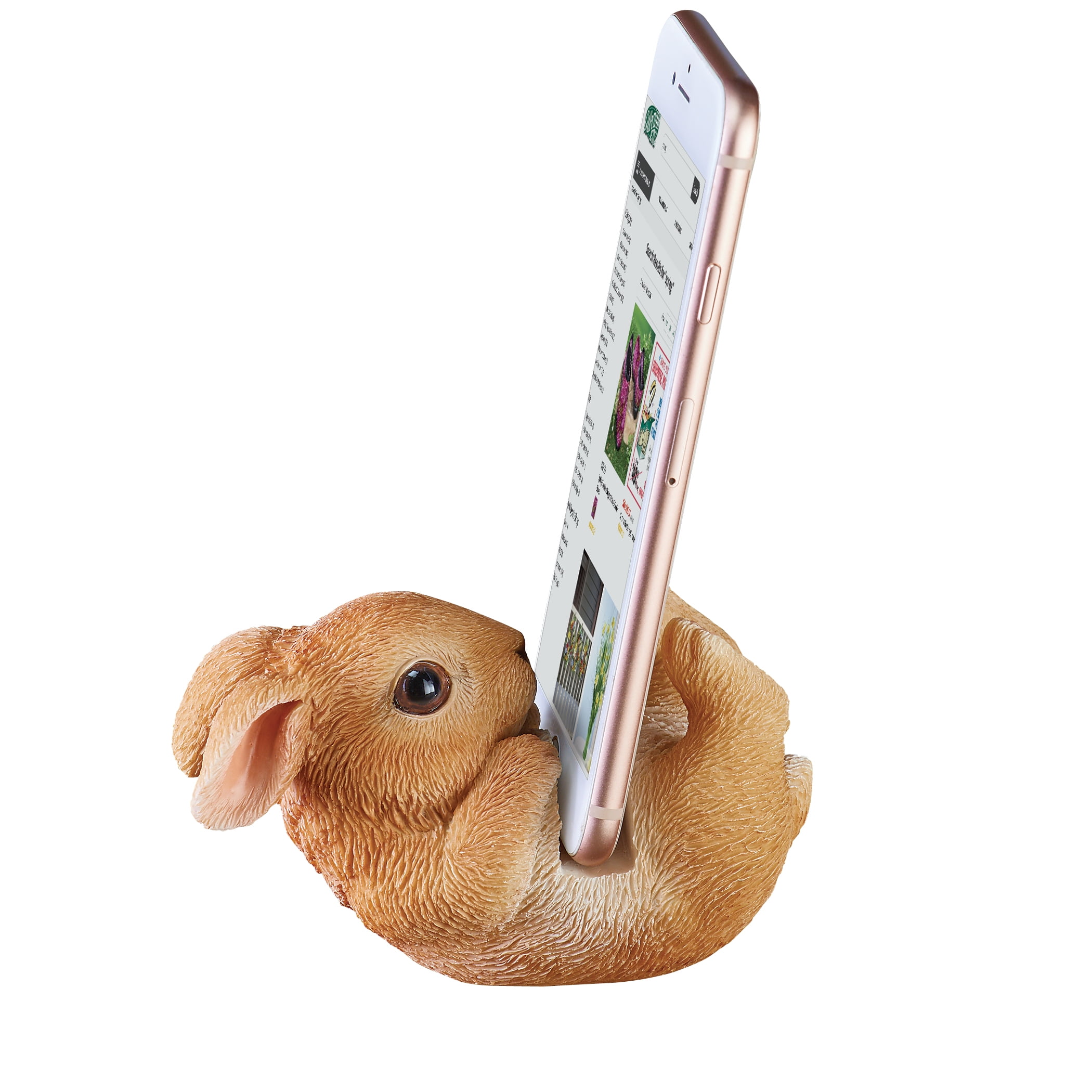 Adorable Little Bunny Upright Cell Phone Holder Mobile Phone Stand For Desks Tables Desktops Nightstands 4 1 4 X 2 X 2 1 2 Walmart Com Walmart Com