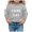 Grey, variant on HXWCHs Affordable girls' sweatshirts Girls Long Sleeve Graphic Sweatshirt Cute Round Neck Pullover Soft Casual top Clothes for Kids Black 5-6 Years