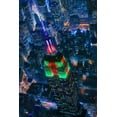 thumbnail image 2 of De La, Javier 13x18 Gold Ornate Wood Framed with Double Matting Museum Art Print Titled - Flying Nyc, 2 of 4