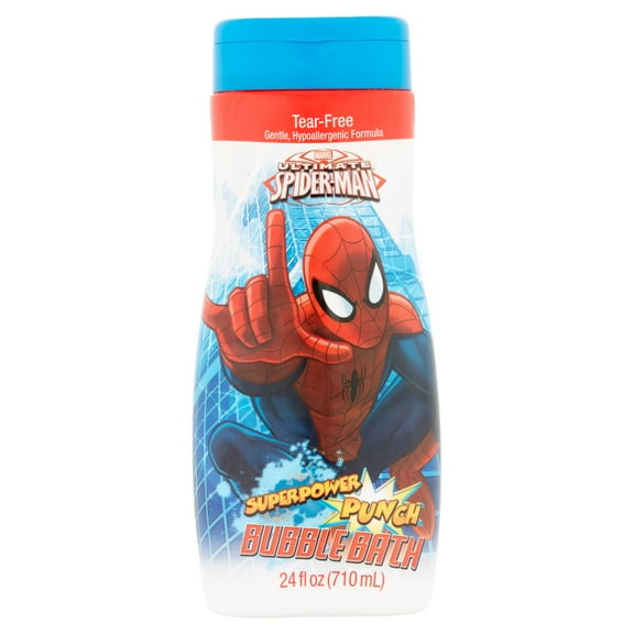 Marvel Ultimate Spider-Man Superpower Punch Bubble Bath, 24 fl oz