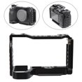 thumbnail image 1 of Cage de Protection pour Appareil Photo, Compartiment de Batterie Réservé Multifonction en Alliage d'Aluminium Cage de Film de Protection Durable avec Support pour Appareil Photo A6600, 1 of 8