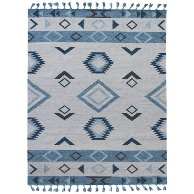 Amer Rug ARI140203 Artifacts Blue Flat-Weave Accent Rug - 2 x 3 ft.