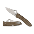 thumbnail image 1 of Spyderco Knives SpyOpera Lockback Brown Canvas Micarta M390 Stainless C255CMP Cuchillo Spyderco Knives SpyOpera Lockback, 1 of 4