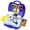 Purple, variant on PlayWorld Puppy Pals Portable Puppy Dog Carrier Play Set - Purple