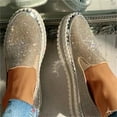 thumbnail image 5 of Kiplyki Women's Single Shoes Rhinestones Thick-Soled Flat Shoes Casual Students Shoes, 5 of 6