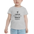 thumbnail image 2 of I Get My Dance Moves from My Mommy Cute Toddler T Shirts for Boys Girls (Gray, Youth L), 2 of 5