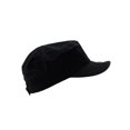 thumbnail image 2 of NYFASHION101 Fashionable Solid Color Unisex Adjustable Strap Cadet Cap, Black, 2 of 4