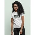 thumbnail image 2 of Tiger Glitch Style T-Shirt Women -Image by Shutterstock, Female Large, 2 of 4