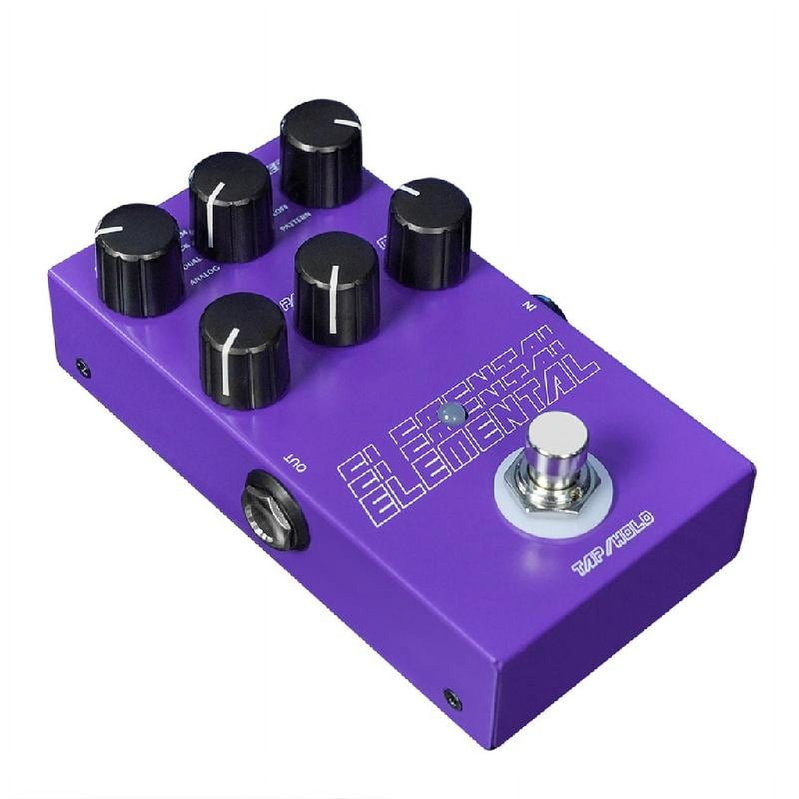 Zeiwohndc Electric Bass Guitar Effect Pedal with 9 Different Delay Effects Enduring