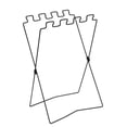 thumbnail image 1 of Soporte Portátil Para Bolsas De Basura, Uso Multifuncional De Acero Inoxidable Que Promueve La Reutilización De Bolsas De Plástico Para Picnic En La Cocina Del Hogar, 1 of 7