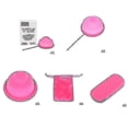 thumbnail image 3 of Menstrual Cup Disc Extra-thin Silicone Menstrual Disk Tampon Or Pads Alternative L Red Ribbon with Drawstring Small Tail, 3 of 5