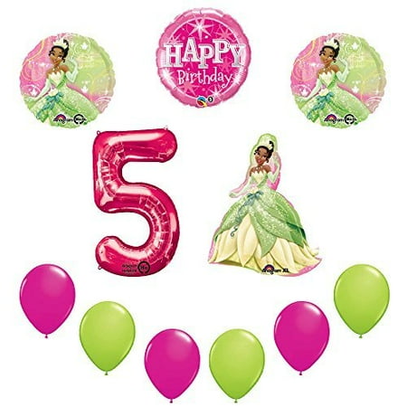 Disney Princess Tiana 5th Birthday Party Balloon Sullies