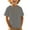 Dark Gray, variant on SHenli Boys Shirts Size 14-16 Round Neck Short Sleeve T-Shirts Loose Preppy Clothes Toddler Clothes for Boys