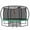 12-Green, variant on Bellemave 14FT Outdoor Tranpoline with basketball Hoop, Recreational Trampoline with Enclosure Net & Ladder, Backyard Trampoline for Family, Blue